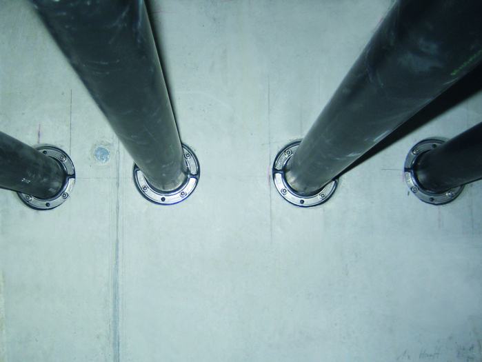 Piese etansare inelara, tevi Ø 273-274 mm, carota Ø 400 mm, cu rezistenta la presiune, Hauff Technik P-Pipe Basic HSD-G 400/273 [3]