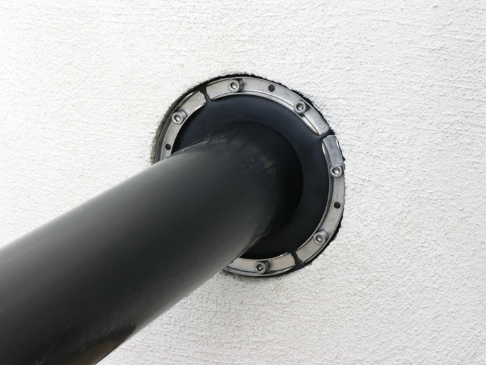 Piesa etansare inelara, tevi Ø 277-280 mm, carota Ø 400 mm, cu rezistenta la presiune, Hauff Technik P-Pipe Basic HSDD 400/277 [2]