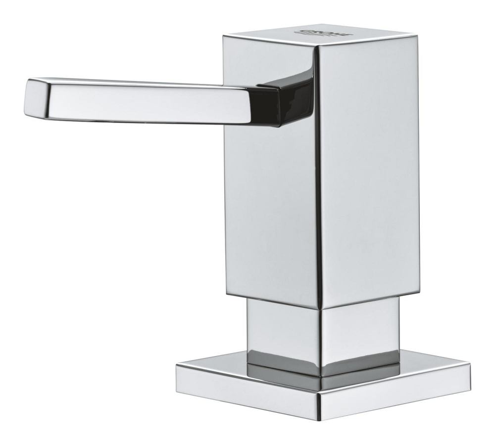Dozator sapun bucatarie Grohe Cube incastrat, 500 ml, crom [5]