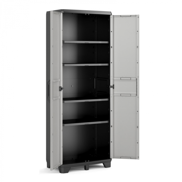 Dulap 4 polite gri Keter High Gear 68x39x182cm [3]