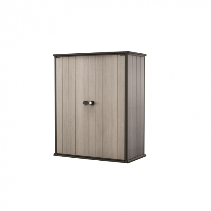 Dulap de gradina, bej-gri, Keter High Store Plus [13]