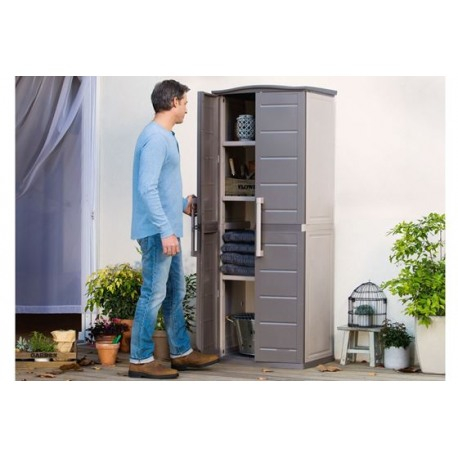 Dulap de gradina bej, Keter Boston Tall [2]