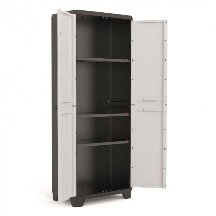 Dulap 3 polite gri Keter High Linear 68x39x173cm [2]