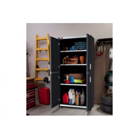 Dulap gradina Curver Tall XL Pro negru [4]