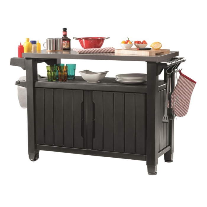 Dulap pentru terasa, grafit, 207 L, Keter Unity XL [6]