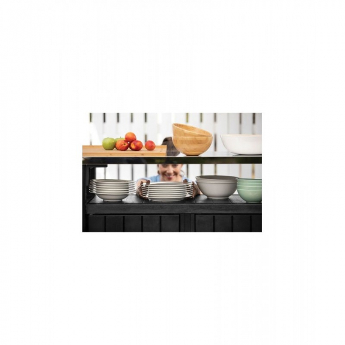 Dulap pentru terasa, grafit, 415 L, Keter Unity Chef [5]