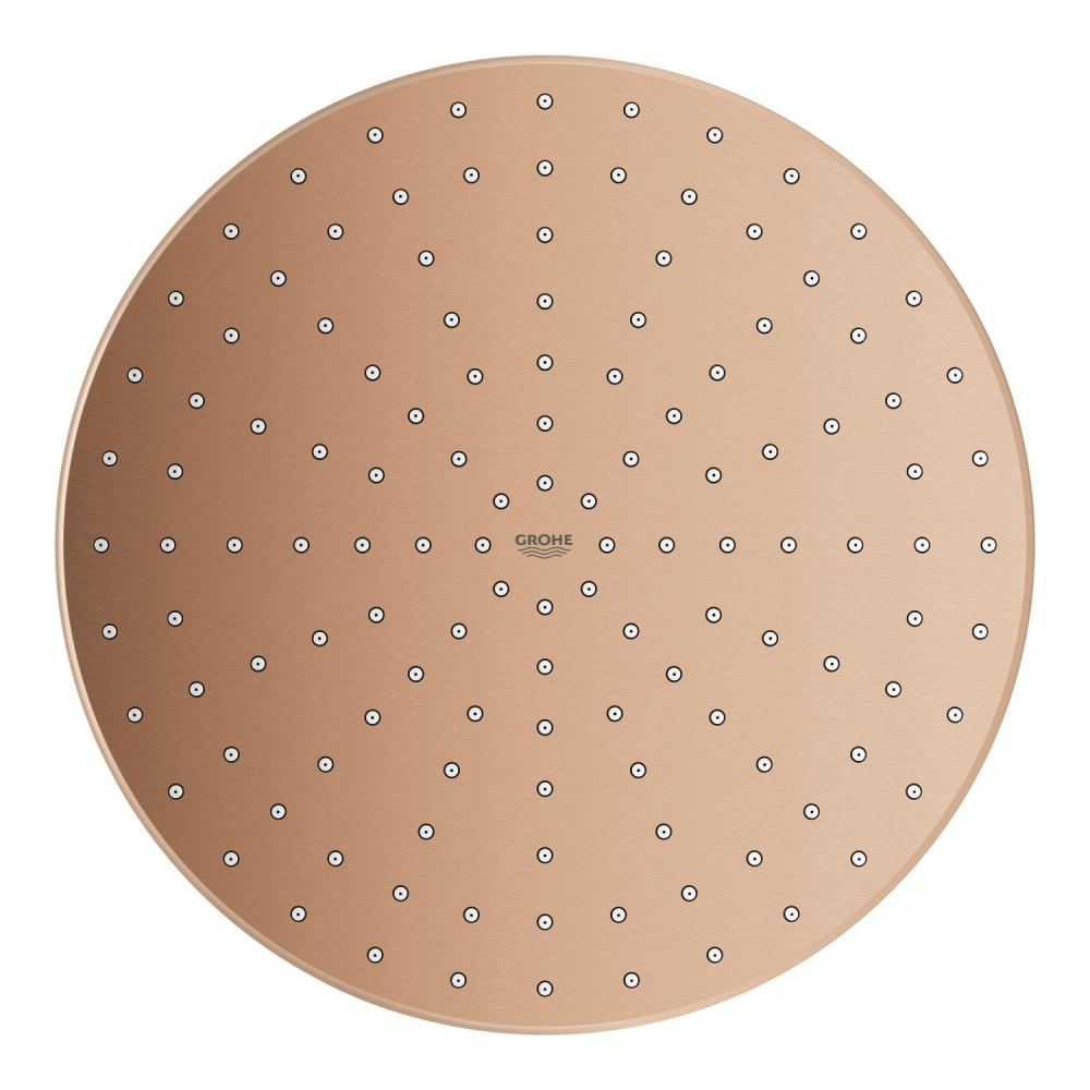 Dus fix Grohe Rainshower 310 Mono palarie de dus set 422 mm 9, 5 l, montare pe perete, rotund, 1 jet, brat 422 mm, sistem anti-calcar, cupru mat [6]