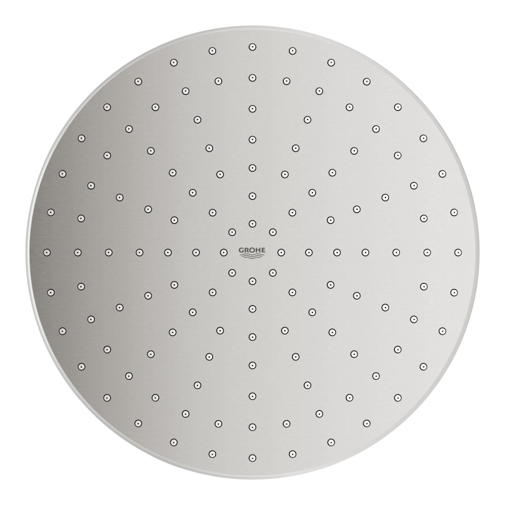 Dus fix Grohe Rainshower 310 Mono montare pe perete, rotund, 1 jet, brat 422 mm, sistem anti-calcar, crom mat [6]