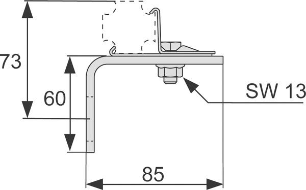 Element simplu asamblare si fixare TECEprofil [2]