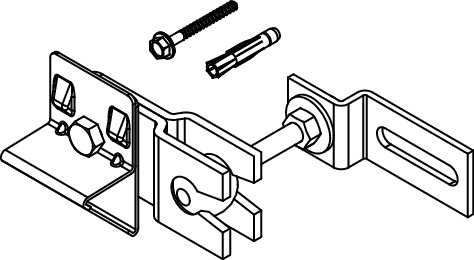 Set de fixare pentru cadre TECE cu articulatie reglabila [2]