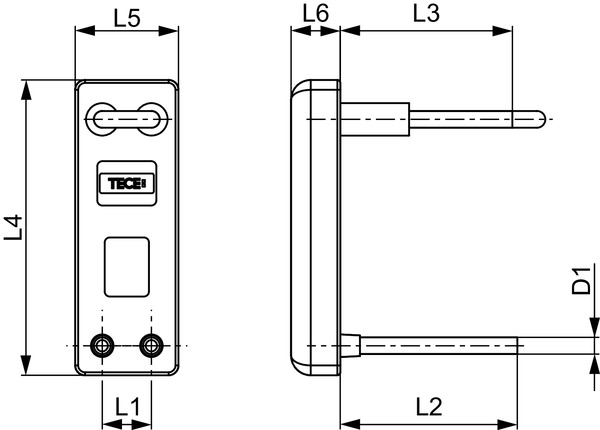 Elemente TECE pentru teste de presiune si /sau conectare la radiator, Ø16 [2]