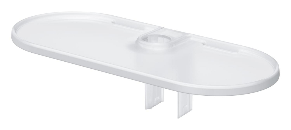 Etajera bara dus Grohe Vitalio universal savoniera, pentru bara de dus Vitalio, acril, 222 x 100, alb [4]