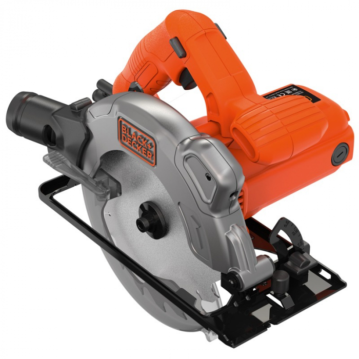 Mini Fierastrau Circular 1250W cu Laser Black+Decker CS1250LA [1]