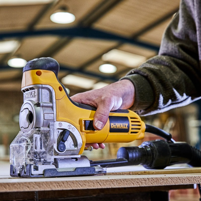 Fierastrau pendular DeWALT DW333KT 701W 800-3100cpm cutie Tstack [7]