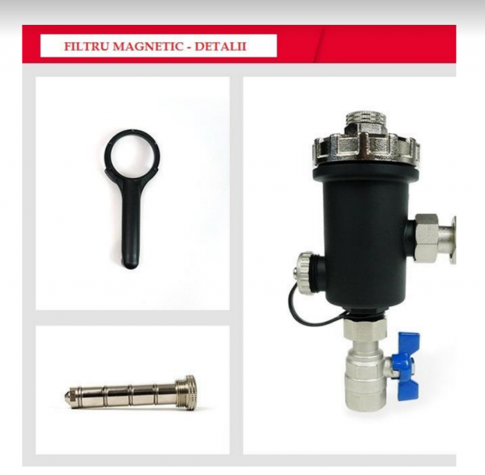 Filtru antimagnetita Bautech MAG PROTECT S 3/4 [2]