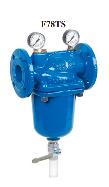 Filtru cu flanşe Resideo - Braukmann (ex Honeywell), spalare in contracurent sita inox 100microni DN100 [1]
