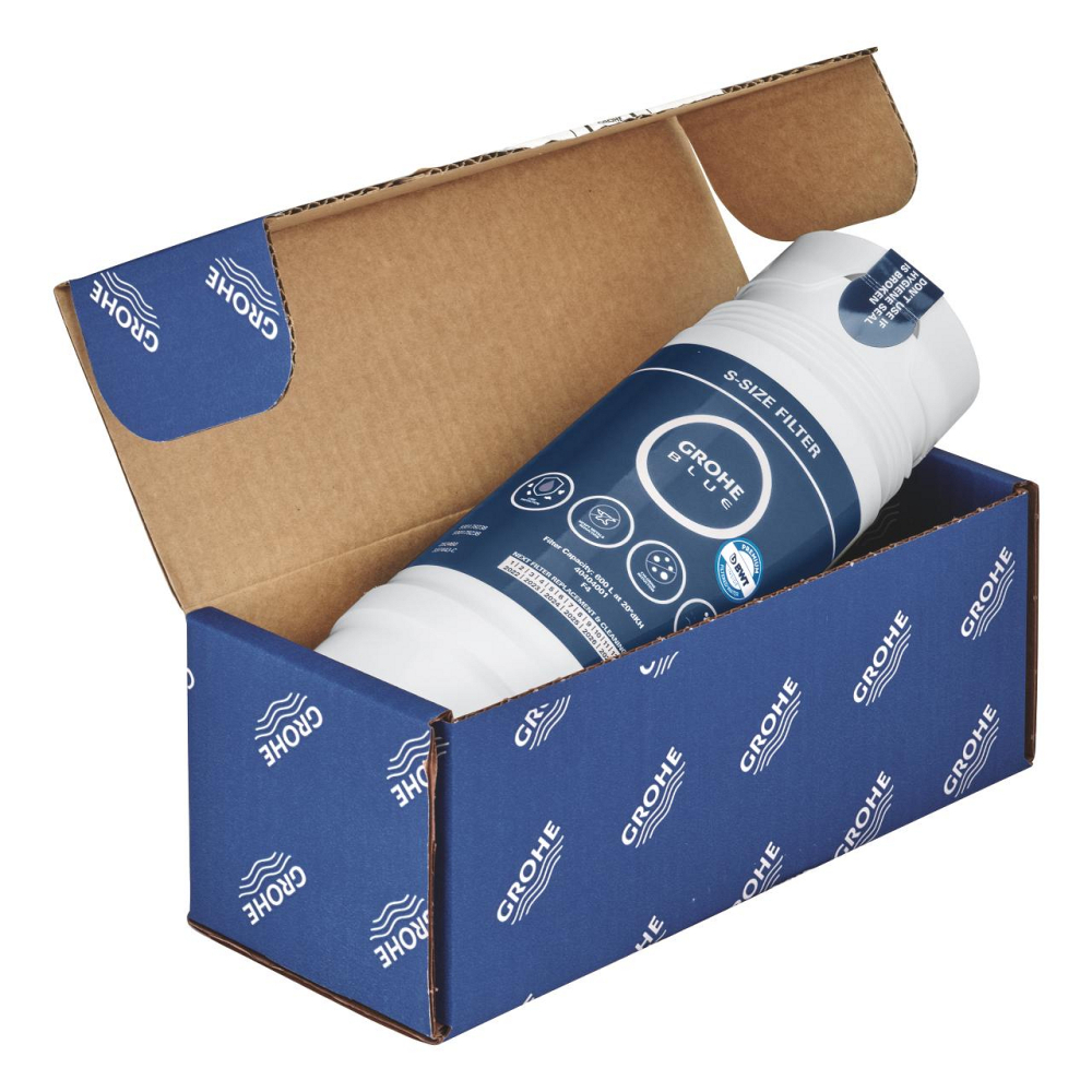 Filtru Grohe Blue s, 600 l, filtrare 5 etape, albastru [2]