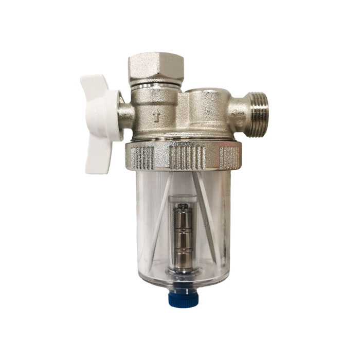 Filtru transparent antimagnetita pentru instalatia de incalzire Cleanex Mag Clear View 3/4 (22mm) [3]