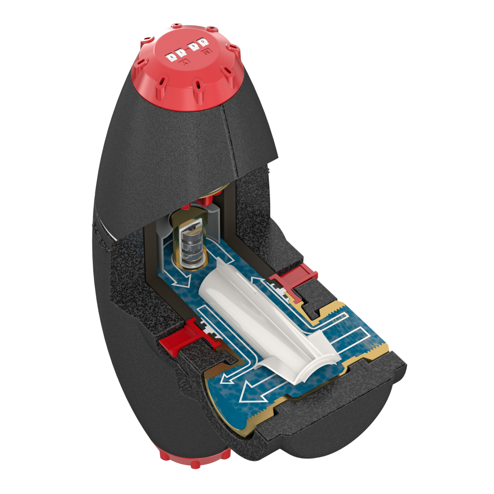 Separator combinat de aer și impurități Flamco XStream Vent-Clean 3/4 F [2]