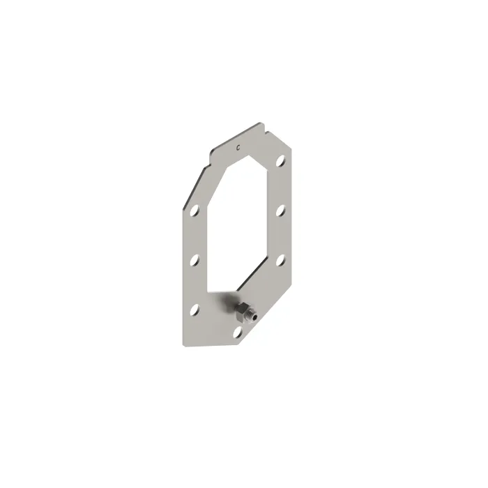Flansa de trecere din INOX STAINLESS B pentru rigola tip Fanta - Vodaland gama Drain [1]