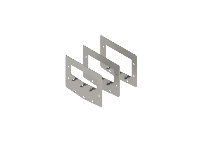 Flansa de trecere din INOX STAINLESS pentru rigola LN150 conexiune sifon - Vodaland gama Drain [1]