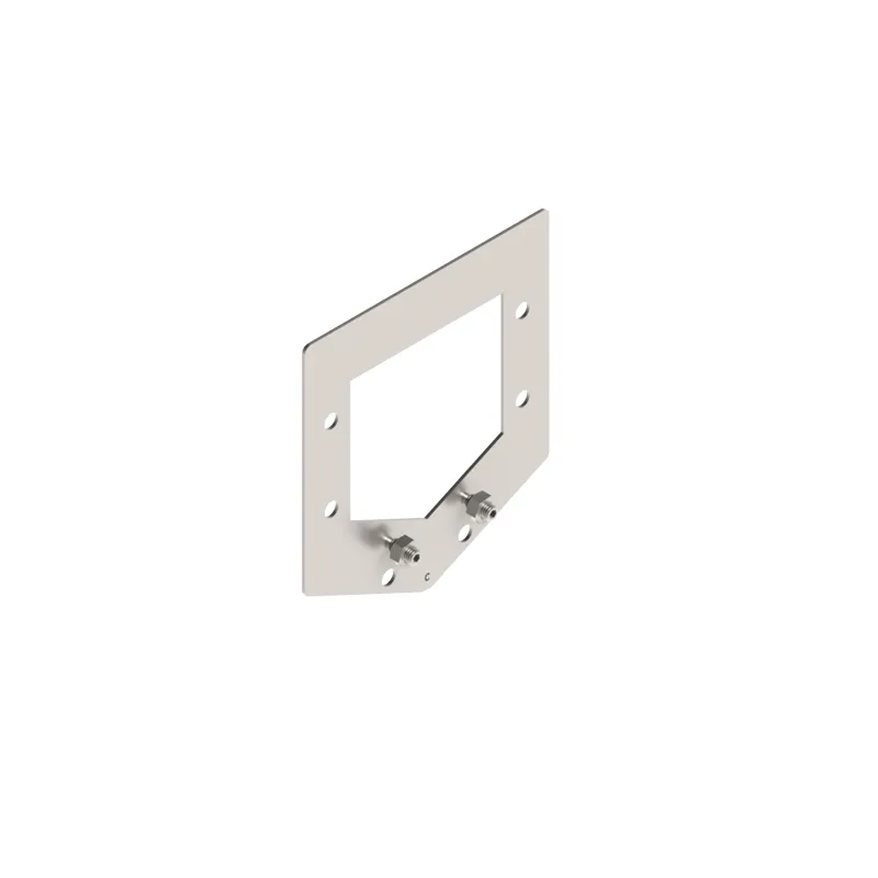 Flansa de trecere din INOX STAINLESS tip A pentru rigola LN100 conexiune sifon 160x177 - Vodaland gama Drain [1]