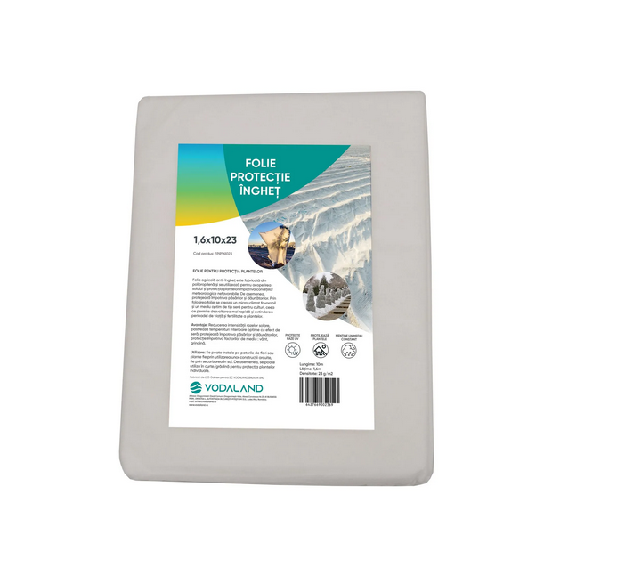 Folie Protectie Inghet din polipropilena alba 1.6x10x23 pachet - Vodaland gama Terra [2]