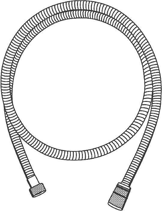 Furtun de dus Grohe metall 1500 mm, 1/2" x 1/2"universal, anit-indoire, long life, crom [4]