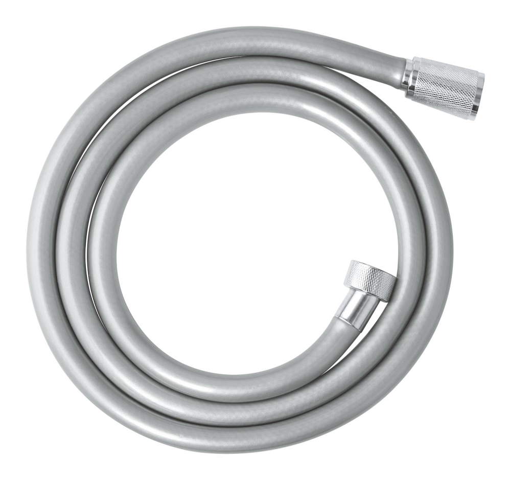 Furtun de dus Grohe 1500 mm, sistem anti-rasucire, anti-indoire, 5 bari, crom [4]