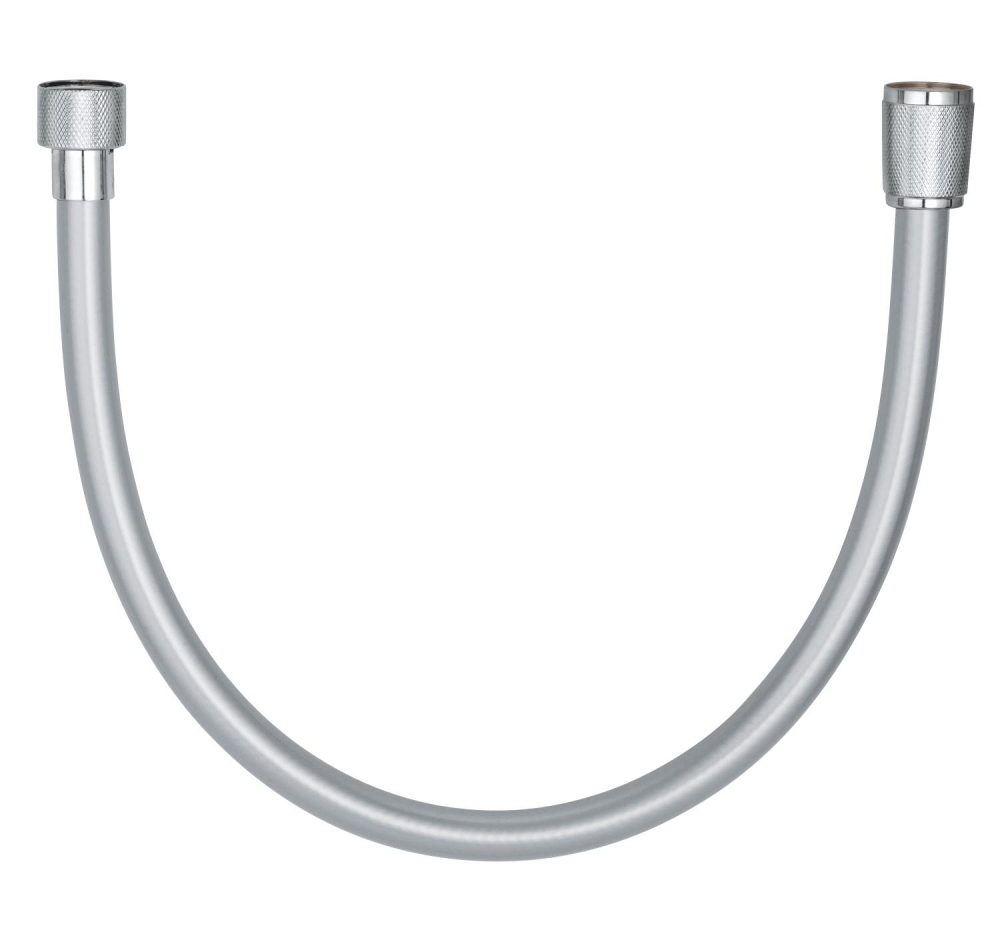 Furtun de dus Grohe 500 mm, anti-rasucire, presiune 5 bar, crom [6]