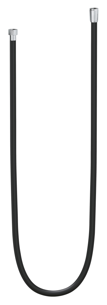 Furtun de dus Grohe silverflex, cauciuc, 1500 mm, universal, 1.5 m, 5 bari, anti-indoire, anti-zgarieturi, crom [4]