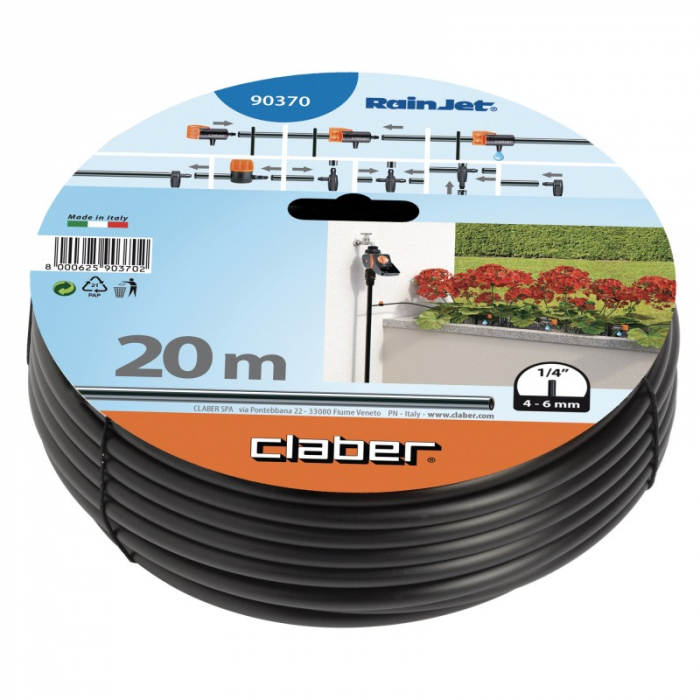 Furtun alimentare 1/4 (4-6 mm) 20m Claber - 903700000 [2]