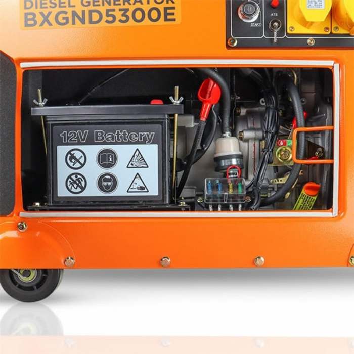 Generator Curent Electric Diesel Black+Decker BXGND5300E, 5300 W, ATS [2]