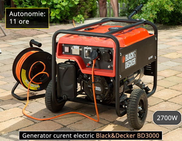 Generator de curent electric Black+Decker 2500W - BD 3000 [3]