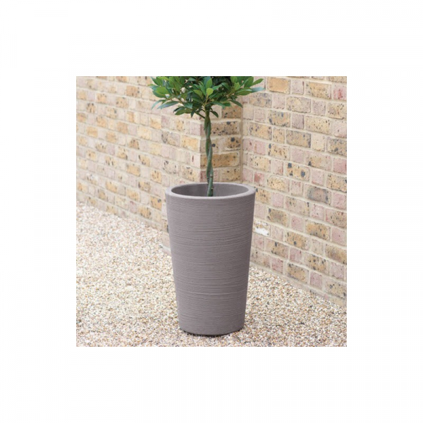 Ghiveci conic, maro, 35 cm., 32 litri, Ketere Varese M [2]