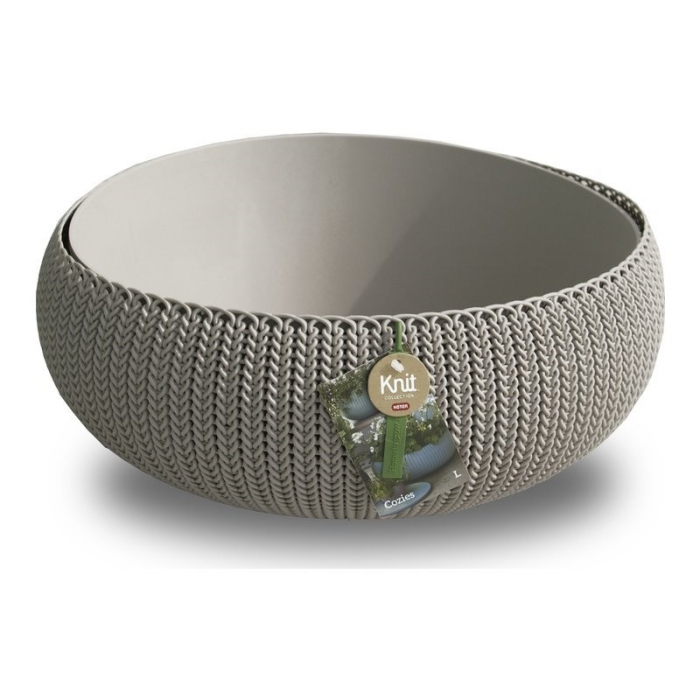 Ghiveci bej, 22.8 litri, Keter Cozies L [3]