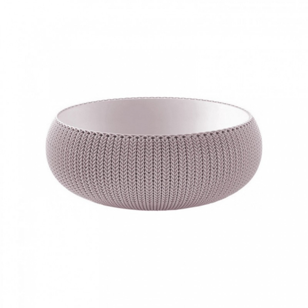 Ghiveci rotund, violet, 22.8 litri, Keter Cozies L [2]