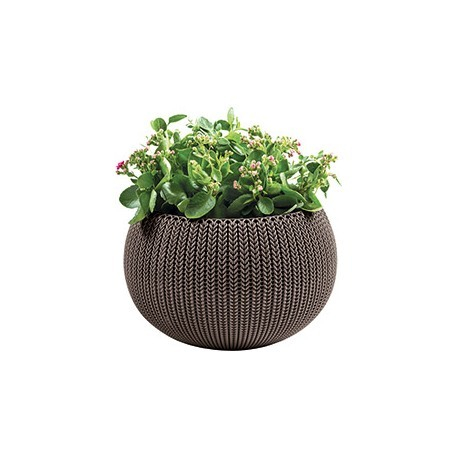 Ghiveci rotund suspendabil, maro, 3.2 litri, Keter Cozies S [3]