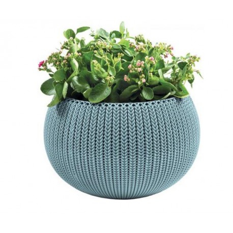 Ghiveci rotund suspendabil, albastru, 9.4 litri, Keter Cozies M [7]