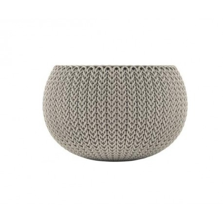 Ghiveci rotund suspendabil, bej, 9.4 litri, Keter Cozies M [4]