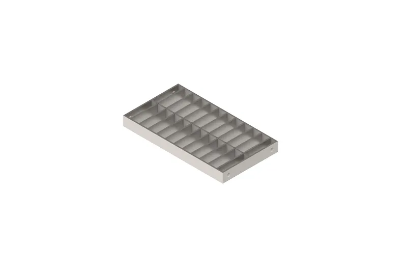 Gratar din INOX STAINLESS tip fante pentru rigola LN150 M125 318x176x30 - Vodaland gama Drain [1]