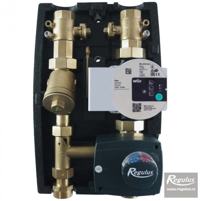Grup de pompare izolat, 1 tol, 6.3 kvs, control in 3 puncte, cu Wilo Para 25/6, CSE2 MIX F W6 [2]