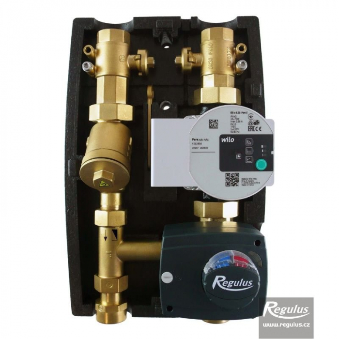 Grup de pompare izolat, 1 tol, 6.3 kvs, control in 3 puncte, cu actuator, cu Wilo Para 25/6, CSE2 MIX F W 1F [2]