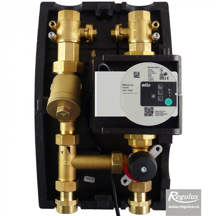 Grup de pompare izolat, fara actuator, 1 tol, cu Wilo Para 25/6, CSE2 MIX F W 1F [2]