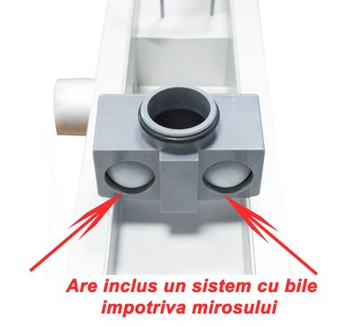 Rigola din inox 80 cm LUXURY Ermetiq VEN-S807S [7]