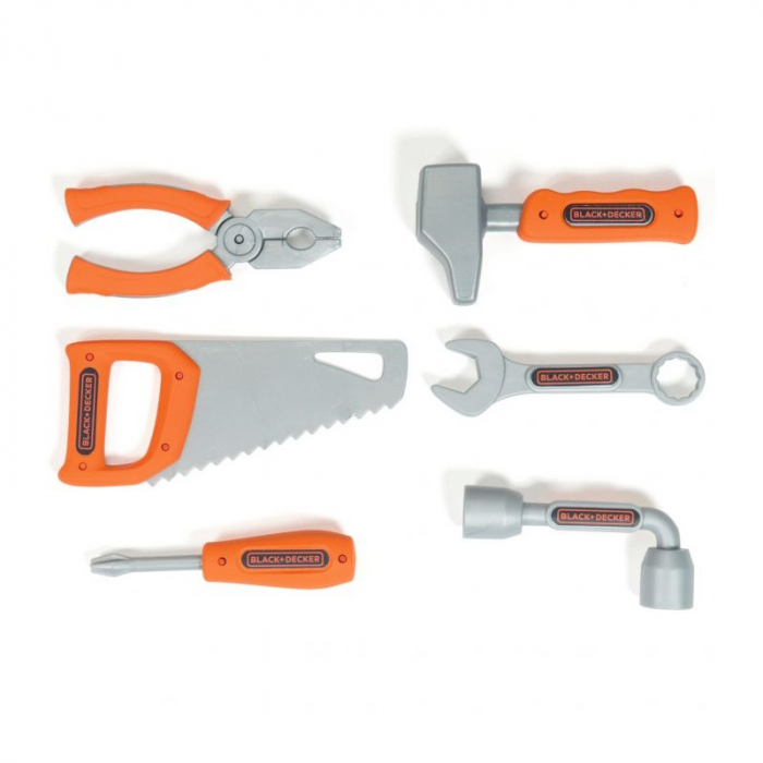 Jucarie Trusa unelte cu 6 piese, Black&Decker Smoby [2]