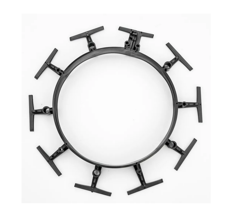 Kit Bordura de drenaj din polipropilena pentru pavaj NEW FIX L=12buc, 30 ancore incluse, H60 - Vodaland gama Terra [4]