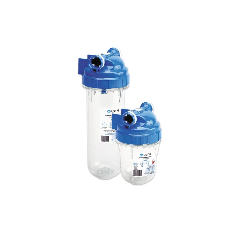 Kit carcasa filtru apa universal 10"; cu sistem de fixare si cheie - Vodaland gama Clean [1]
