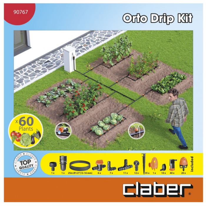 Kit irigatii pentru 60 plante Claber - 907670000 [6]