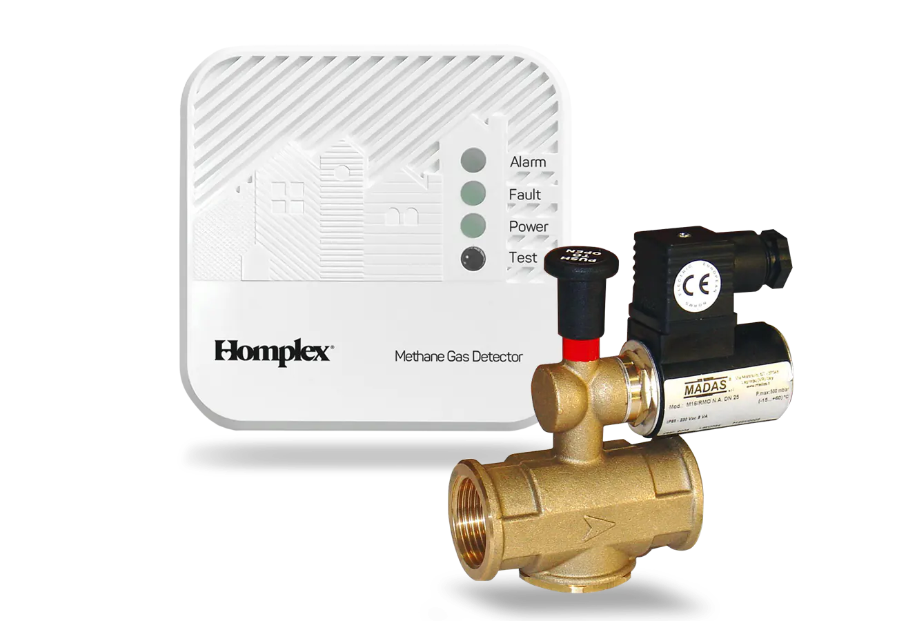 Kit de detectie a gazului metan Homplex HD300 PRO [2]